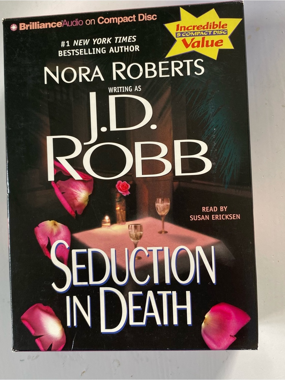 Seduction in Death by J. D. Robb (2001, Compact Disc Set)
